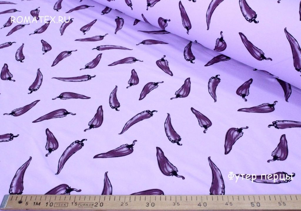 футер 2х нитка принт перцы